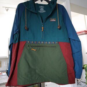 L.L. Bean Women's Mountain Classic Anorak, Color Block
